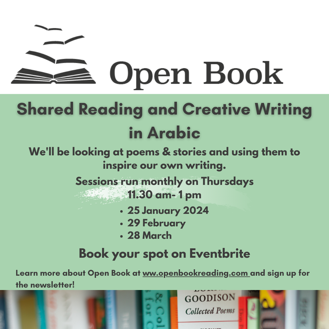 Arabic creative writing flyer (in English) Arabic creative writing flyer (in English)